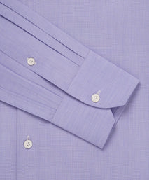 Blue Slim Fit End on End Formal Shirt